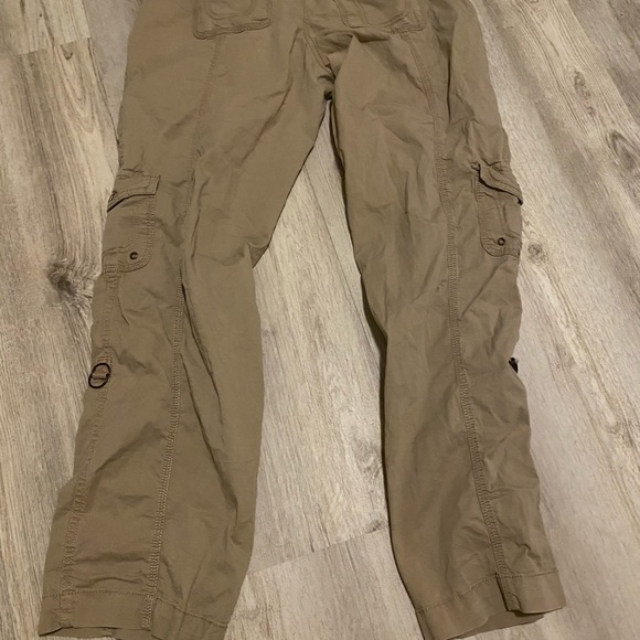 tan street wear utility cargo pants - Picture 4 of 5